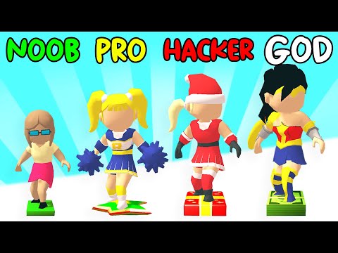 NOOB vs PRO vs HACKER vs GOD - Shortcut Run