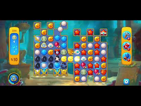 Fishdom 2211 - 16 Moves