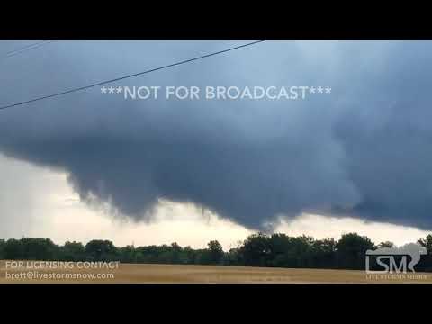 06-19-2019 Salem Illinois Funnel and Possible Tornado