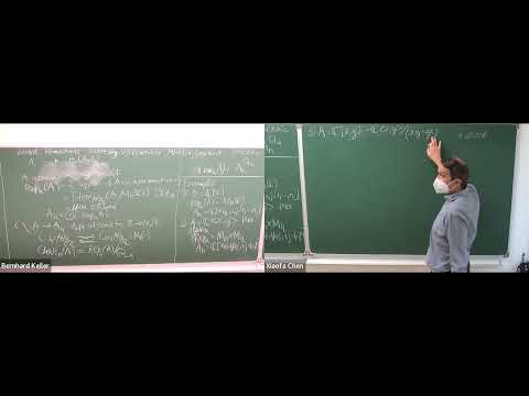 Representation homology, combinatorial identities and gauge theory Giovanni Felder  (Ecran partagé)