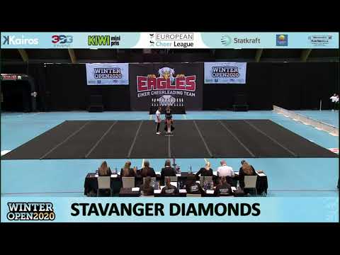 Winter Open 2020 - Stavanger Diamonds Leonardo Fabio og Thea