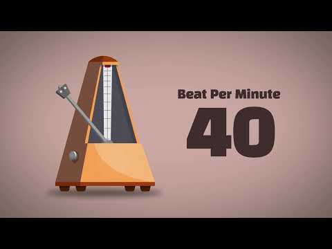 40 BPM Metronome [1Hour]