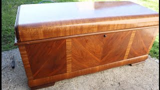 Lane Altavista VA, Wood Cedar Chest pick up. 2021