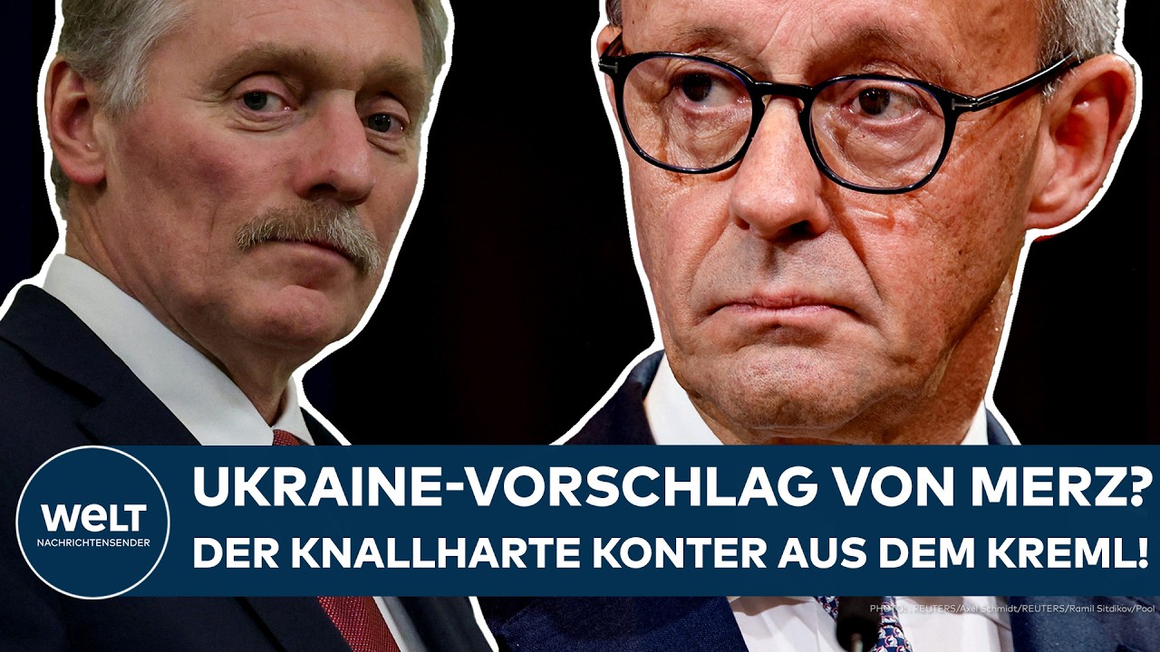 UKRAINE-KRIEG: Vorschlag von Kanzler Merz? Der knallharte Konter aus dem Kreml kommt sofort!