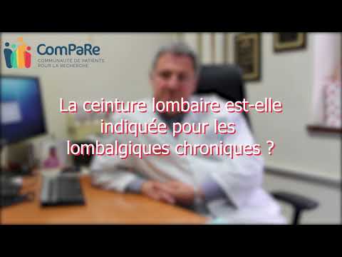Séminaire Lombalgie chronique - ComPaRe