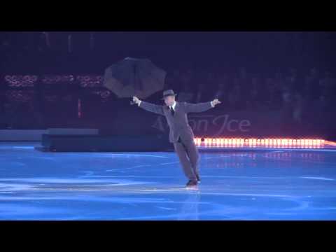 Art on Ice 2014 Kurt Browning - Singing in the rain