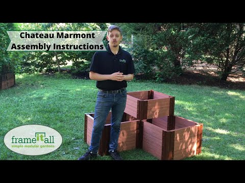 Chateau Marmont Raised Garden Bed - Assembly Instructions