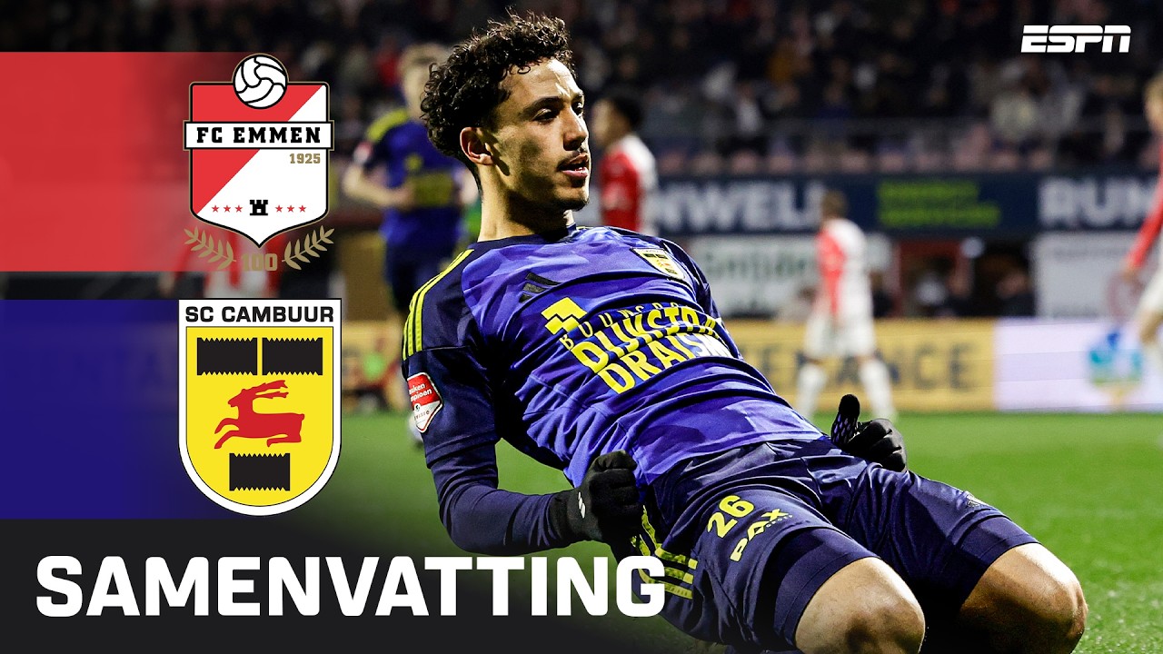 Emmen vs SC Cambuur Highlights