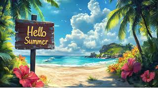 Hello Summer Screensaver Wallpaper 4k