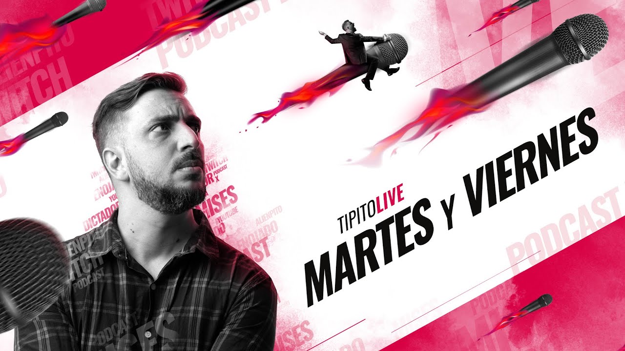 TipitoLive #65 | Gobierno español contra los youtubers