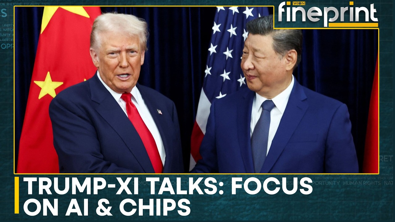 Trump-Xi Summit: Leaders Expected To Discuss AI And Chip Exports at Summit | WION Fineprint