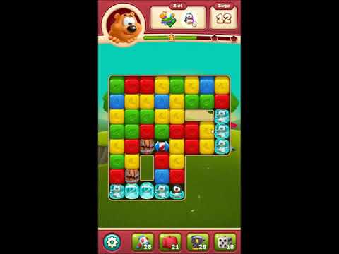 Toon Blast Level 2128 - NO BOOSTERS 🐻🐺🐱 | SKILLGAMING ✔️