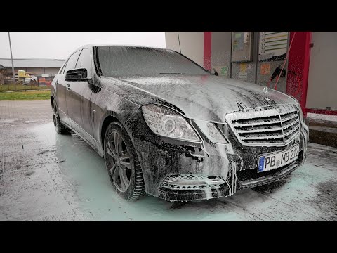 Auto Waschen im Winter für 4€ in der Waschbox + optimales Waschset für die schnelle Autowäsche