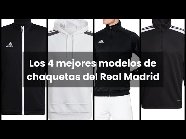 Vídeo relacionado con Real Madrid - Chaqueta con capucha y cremallera para hombre, colección oficial de fútbol, talla XL