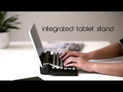 Wireless Typewriter Keyboard