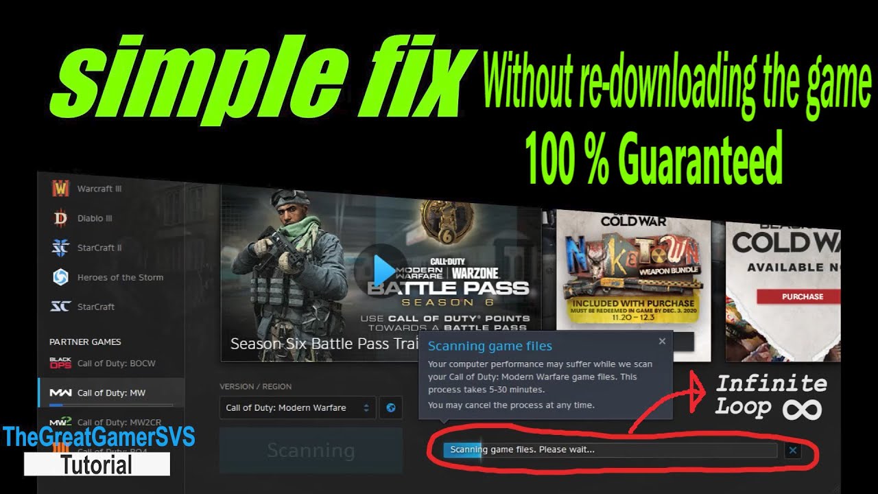 How To Fix BLZBNTBNA00000012 Error Warzone Not Launching or Running from Battle  Net Client 