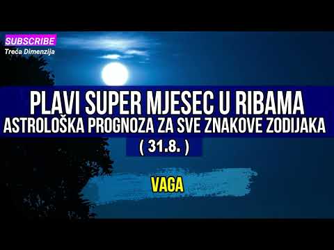Plavi Super Mjesec u Ribama 31.8. – Astrološka Prognoza za Sve Znakove Zodijaka