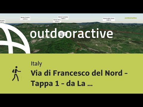 Via di Francesco del Nord - Tappa 1 - da La Verna a Pieve Santo Stefano