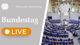 Bundestag LIVE  - Die Regierungserklärung  ab 08:50 Uhr