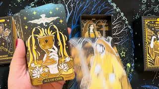 Download lagu Starlight Tarot Deck By Wyspell (Gold Edition) Review and Flip Through mp3