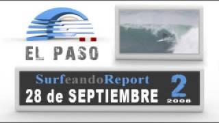 preview picture of video 'SurfeandoReport 28_09_2008 Parte 2 Punta Hermosa: El Paso'