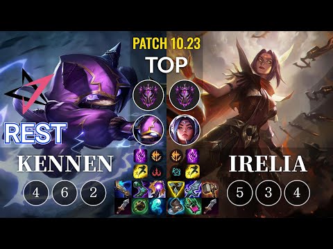 JT Rest Kennen vs Irelia Top - KR Patch 10.23