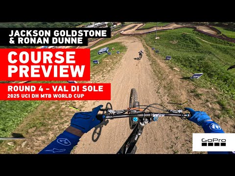 GoPro: Jackson Goldstone & Ronan Dunne in Val di sole '25 UCI DH MTB World Cup