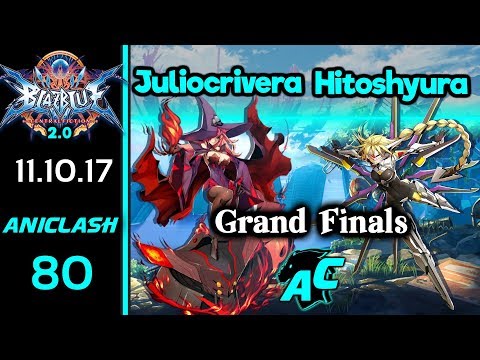 AniClash 80 - Hitoshyura (Lambda) vs Juliocrivera (Nine) Grand Finals - BBCF 2