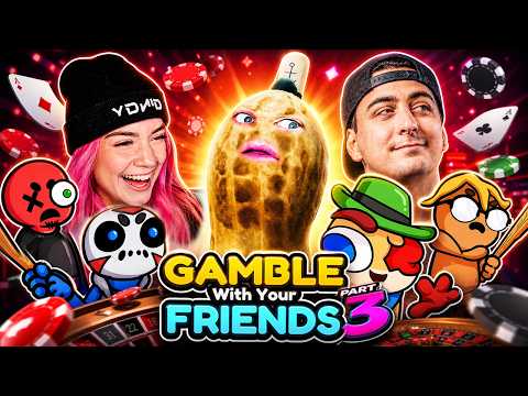 TheBurntPeanut Keeps TROLLING Gingy Into MAX BETTING | Gamble With Your Friends