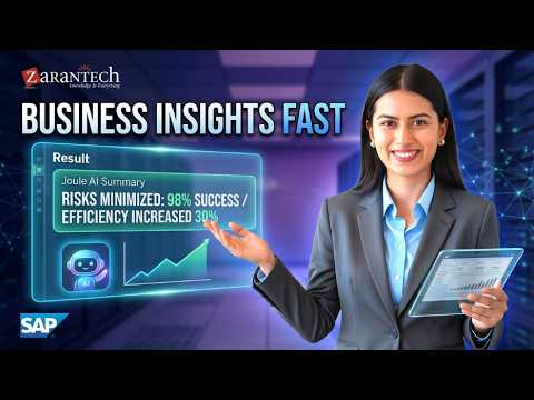 SAP Joule Full Course ZaranTech
