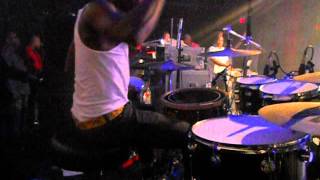 Gregory Pegus on drums live 2012 (Canada Fire Fete) - Hands Up