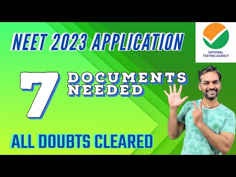 7 documents needed for NEET 2023 Application