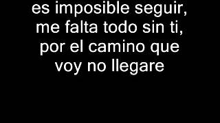 TE QUIERO A TI¡¡¡ los bukis letra