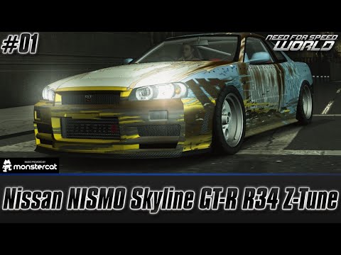 Need For Speed World: Nissan NISMO Skyline GT-R R34 Z-Tune | Superstar (Day 1 - Raw Talent)