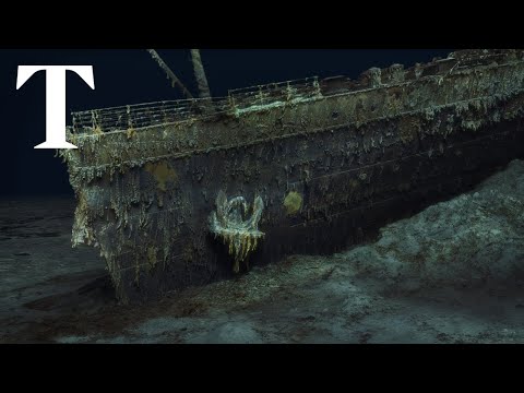 Incredible 3D Scan of the Titanic Wreckage