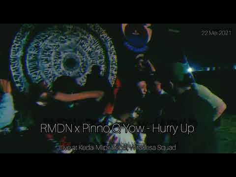 [Cuplikan Live Perform] "UZUMAKI PINNO X RMDN - HURRY UP" at Kedai Mlipir Bebel Wiradesa