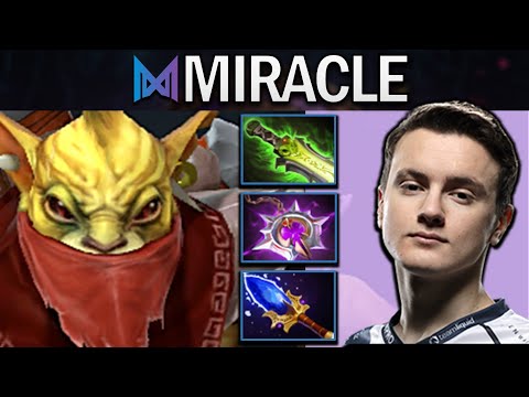 Bounty Hunter Dota 2 Gameplay Nigma.Miracle with Nullifier and Aghanims #dota #dota2