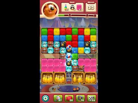 Toon Blast Level 3167 - NO BOOSTERS 🐻🐺🐱 | SKILLGAMING ✔️