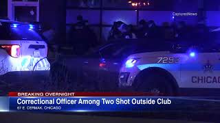 Chicago nightclub shooting leaves 2 wounded, including correctional officer
