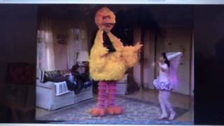 Big Bird and Gabi dance Down in My Heart from VeggieTales