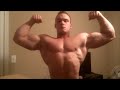 Anthony Flexes His Huge Thick Muscles After Just Waking Up