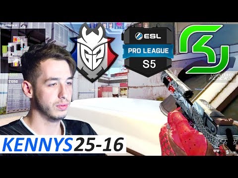 kennyS 25-16 POV / G2 vs SK / Cache / ESL Pro League Season 5 Finals