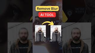 AI Tool For Remove Blur From Image | AI Image Generation Tool
