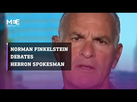 Norman Finkelstein debates Hebron spokesperson on voting rights of Palestinians in Israel