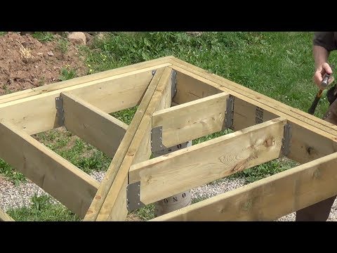 DIY Deck Part 7 - Connecting Corner Joists