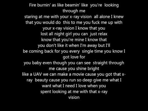 Vato Gonzalez feat. Kris Kiss - X-Ray Vision (lyrics)