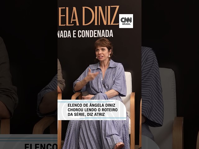 Elenco de "Ângela Diniz: Assassinada e Condenada" chorou lendo o roteiro da série, diz atriz