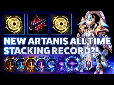 Artanis Suppression Pulse - NEW ARTANIS ALL TIME STACKING RECORD?! - Bronze 2 Grandmaster S2 2022