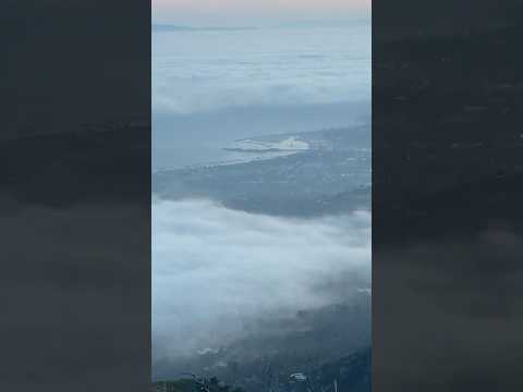 Sunset Panoramic Views #sunset #panoramicview #santabarbara #montecito #naturebeauty #fog
