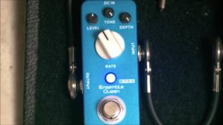 Video thumbnail for Mooer Ensemble Queen - Bass Chorus pedal - Demo by Pertybass